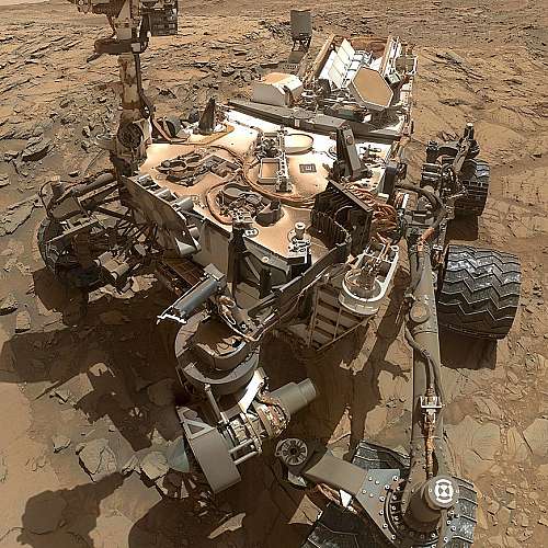 Роувърът &quot;Кюриосити&quot; откри още едни запаси от органични съединения  на Марс