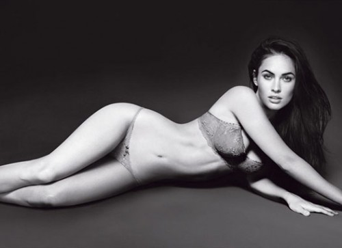 Megan Fox armani underwear model