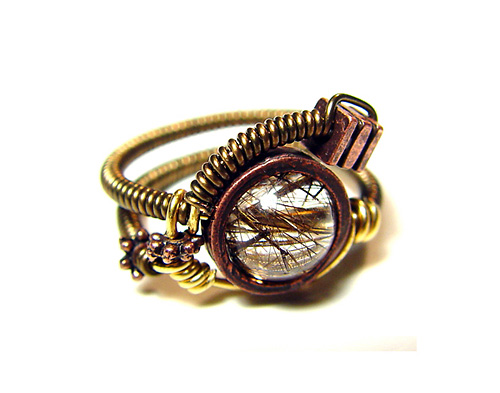 steampunk jewels rings