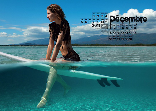 свежо секси календар Нефтените бански 2011