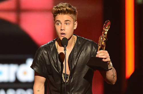 Justin Bieber Billboard Music Award 2013