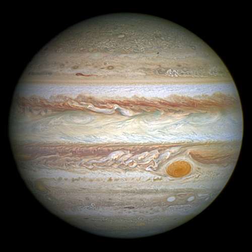 Ветровете на Юпитер са по-бързи от куршум