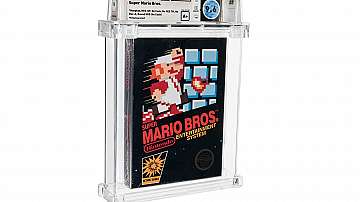 Неразпечатана игра Супер Марио Брос беше продадена на търг за 660 000 долара