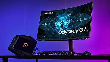 Извитият монитор за геймъри Samsung Odyssey G7 вече се предлага в България 