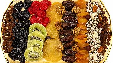 7 причини да хапваме сушени плодове